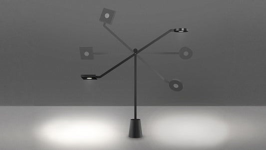 Artemide Equilibrist Table Lamp in a room setting