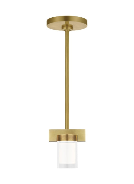 Esfera Small Pendant Brass Black by Visual & Comfort & Co