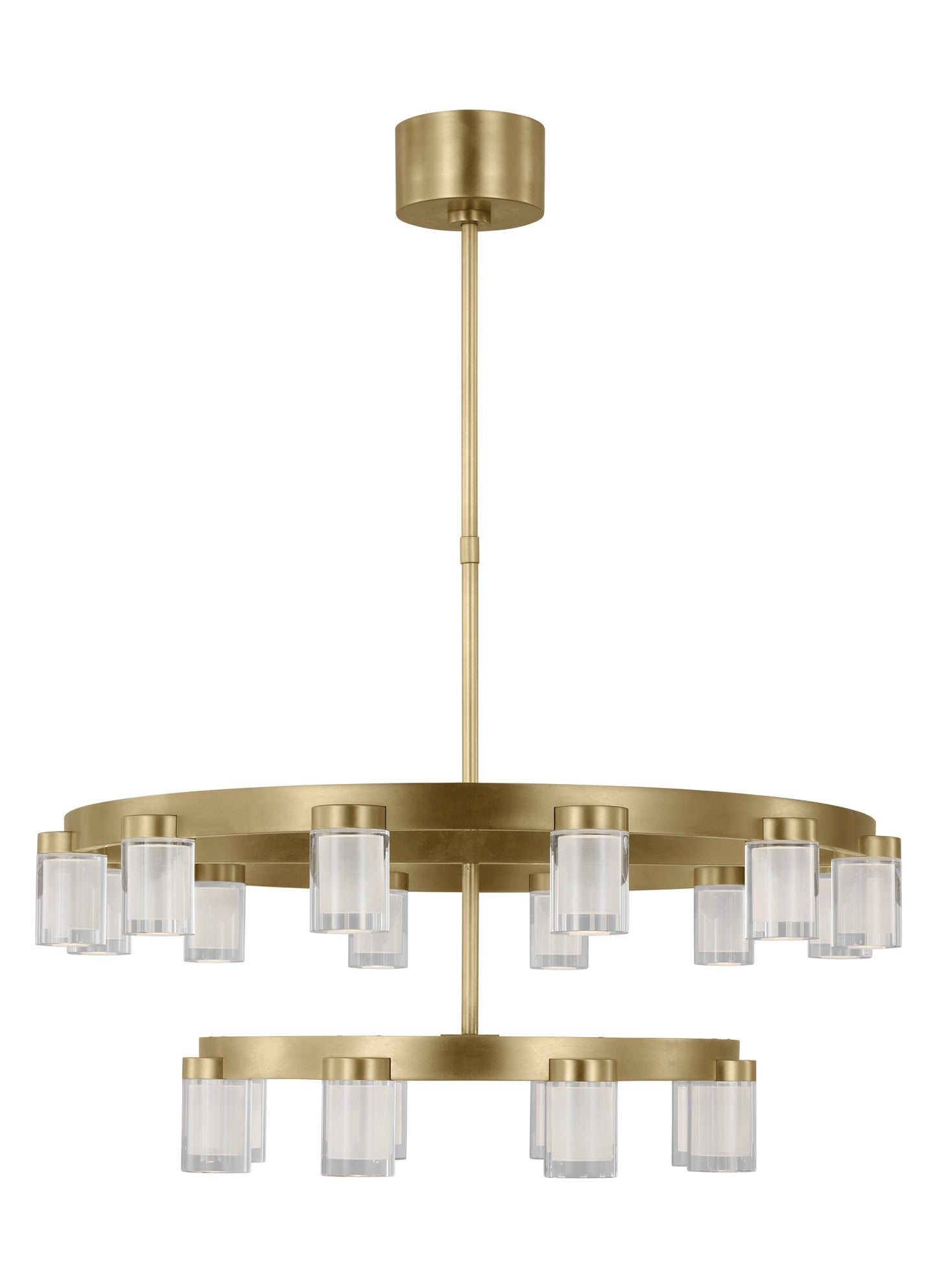 Two Tier Chandelier 32-inch Esfera by Visual & Comfort & Co