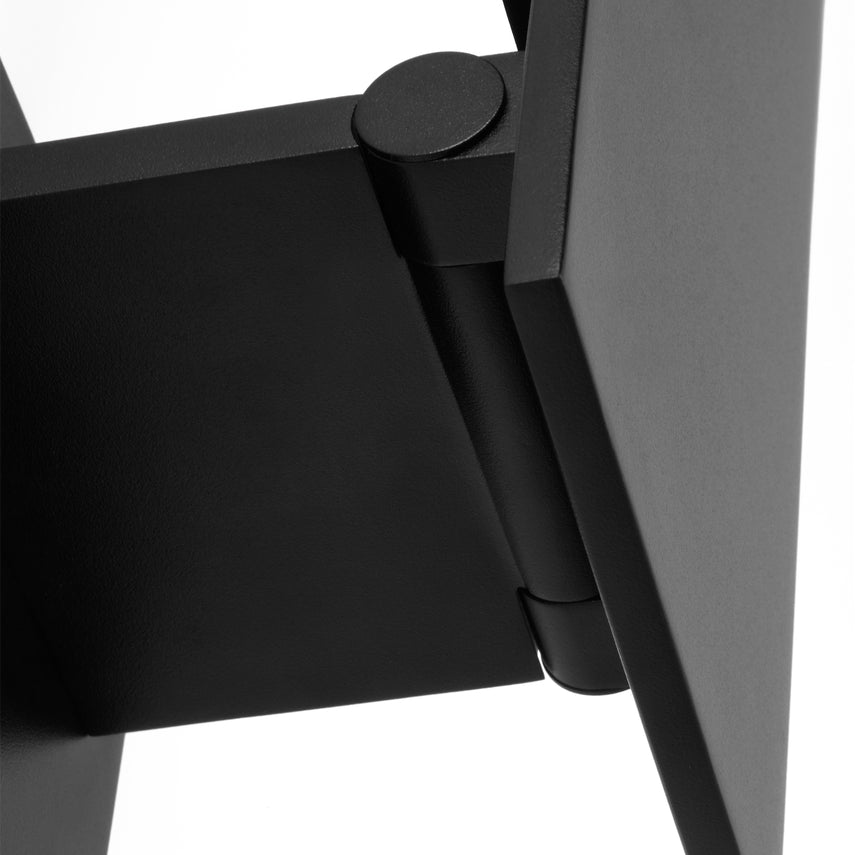 Kelly Wearstler Angolo 11 LED Black Outdoor Wall Light by Visual & Comfort & Co