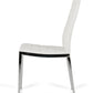 Libby Modern White Leatherette Dining Chair Set of 2