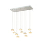Spanish Alabaster Rectangular Chandelier - Finesse Decor CH-0040-10REC