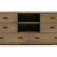 Nova Domus Fantasia Contemporary Walnut Dresser