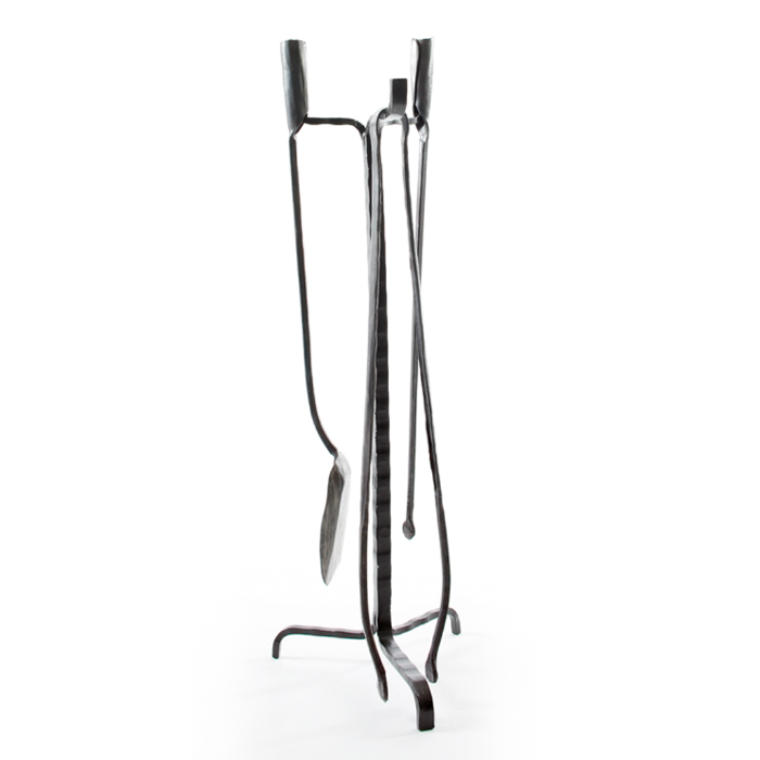 Ferro & Fuoco Tripod Stand by Conmoto – tripod stand shown with tools in place (tools sold separately)