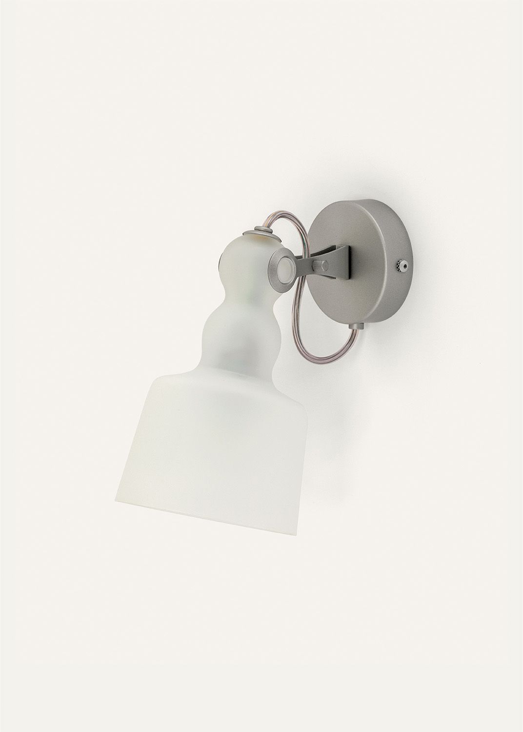 Produzione Privata Acquaparete in sanded glass – wall light by Michele De Lucchi, photo 7
