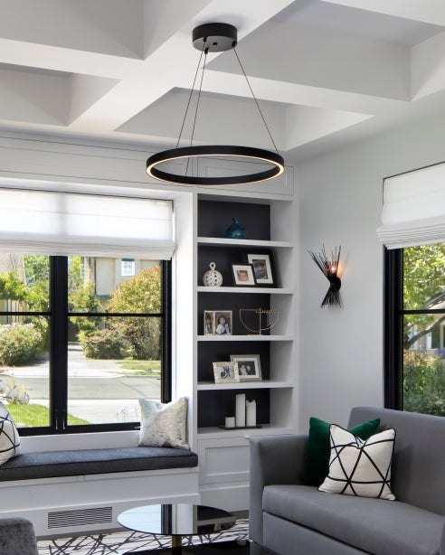 Fiama 24 LED Ring Pendant Light by Visual & Comfort & Co