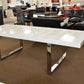 Skyline Modern Extend-able White Dining Table