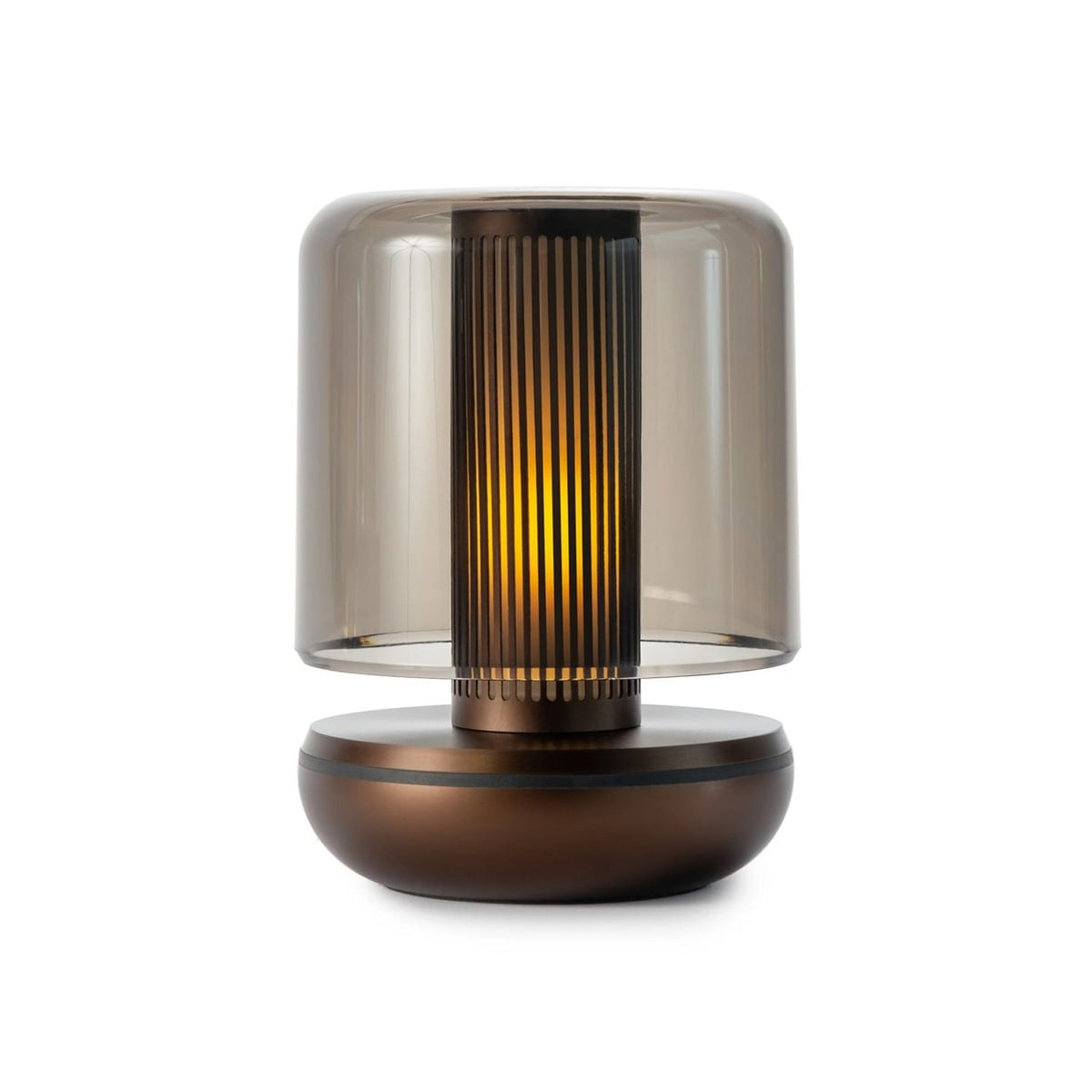 Humble Firefly V2 Cordless Table Lamp by Humble, Bronze with Smoked Shade (image 5)