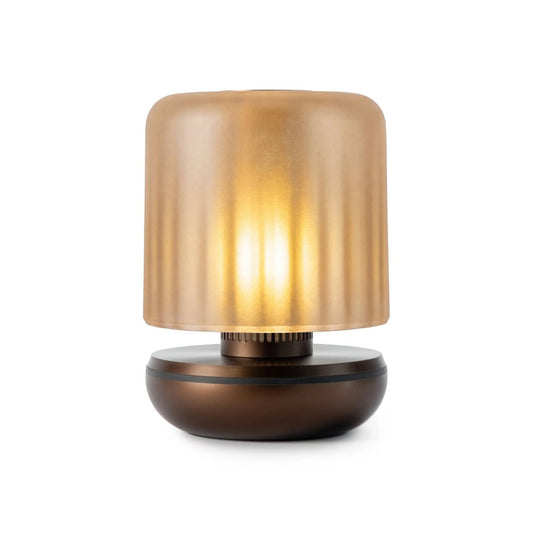 Humble Firefly Cordless Table Lamp by Humble, Bronze with Frosted Shade (image 1)