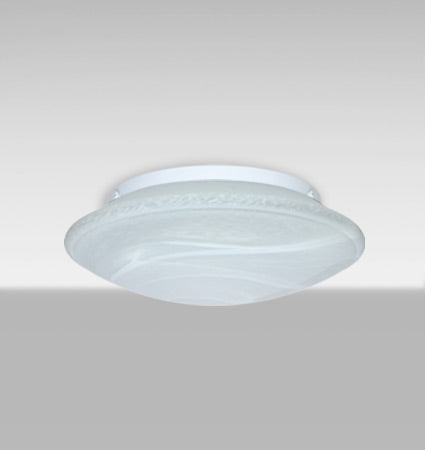 Besa Sola 10 – Marble glass, lit, angled view (Besa photographs the Sola 16; the Sola 10 is the same design in a smaller size)