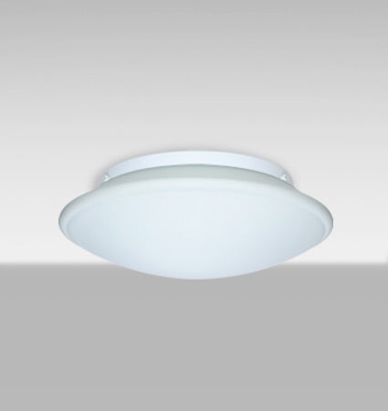 Besa Sola 12 – Opal Matte glass, lit, angled view (Besa photographs the Sola 16; the Sola 12 is the same design in a smaller size)