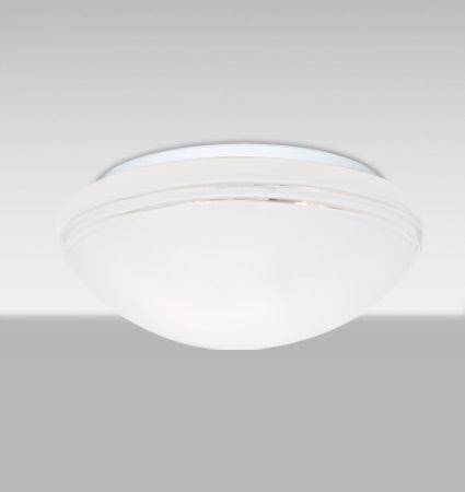 Besa Bobbi 12 – Opal Cut glass, lit, angled view