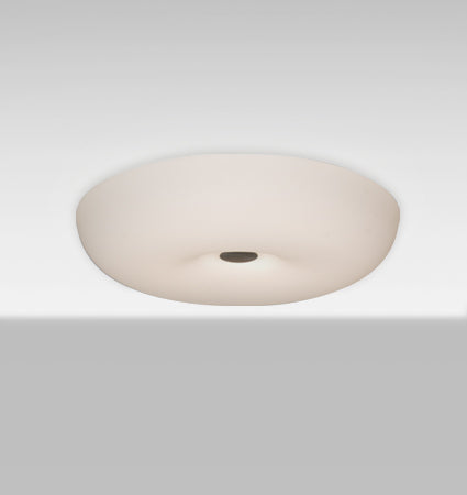 Besa Nimbus 16 Opal Matte glass lit, angled view