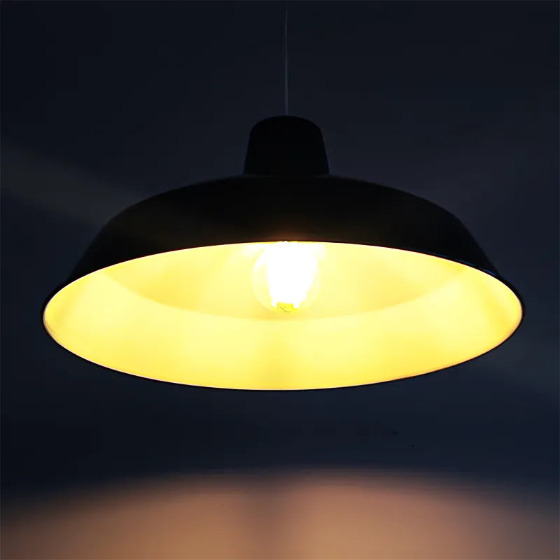 Innermost Foundry 40 industrial-style lighting fixture with adjustable black cord