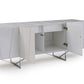 Chrysler Modern White High Gloss Buffet