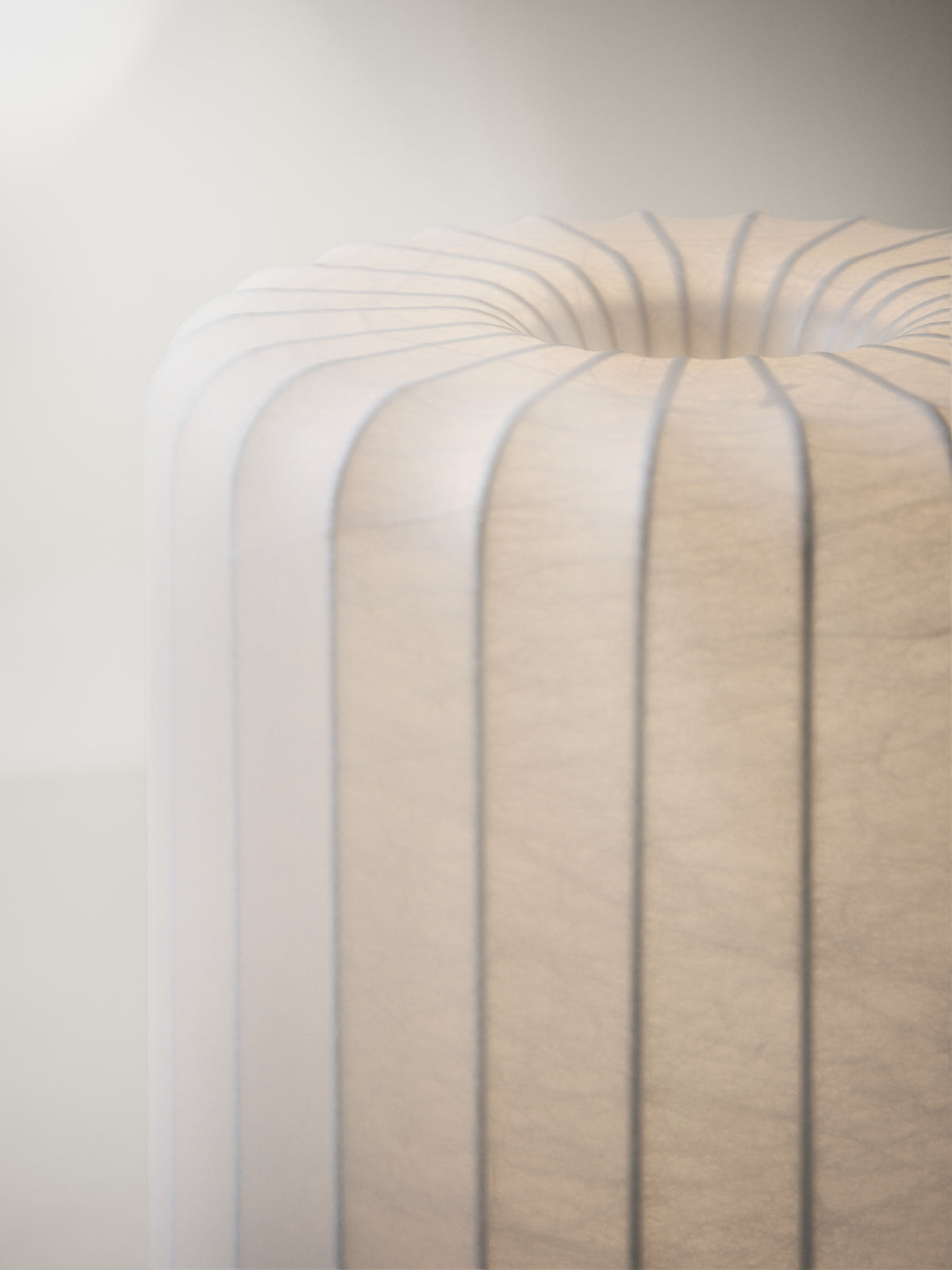Pholc Meter cocoon floor lamp by Maria Bruun and Anne Dorthe Vester – several finishes, studio view