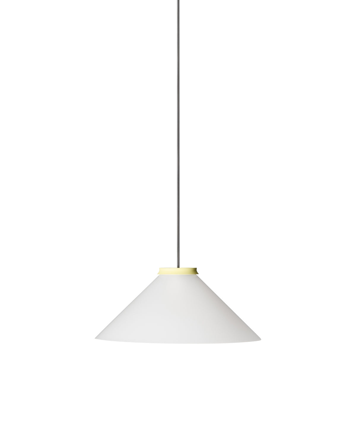 Pholc Aline cone pendant light by Afteroom – Aline 40 (15.7 in) Chamomile, product view