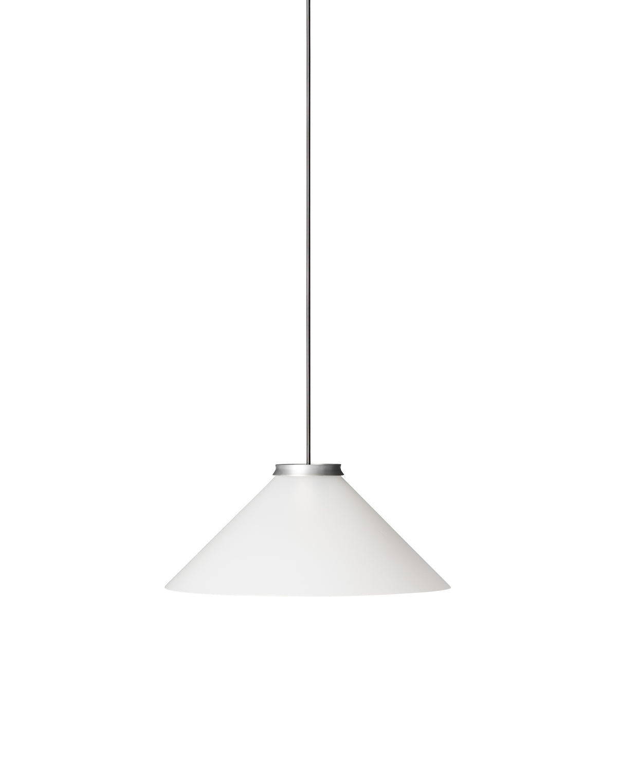 Pholc Aline cone pendant light by Afteroom – Aline 40 (15.7 in) Aluminum, product view