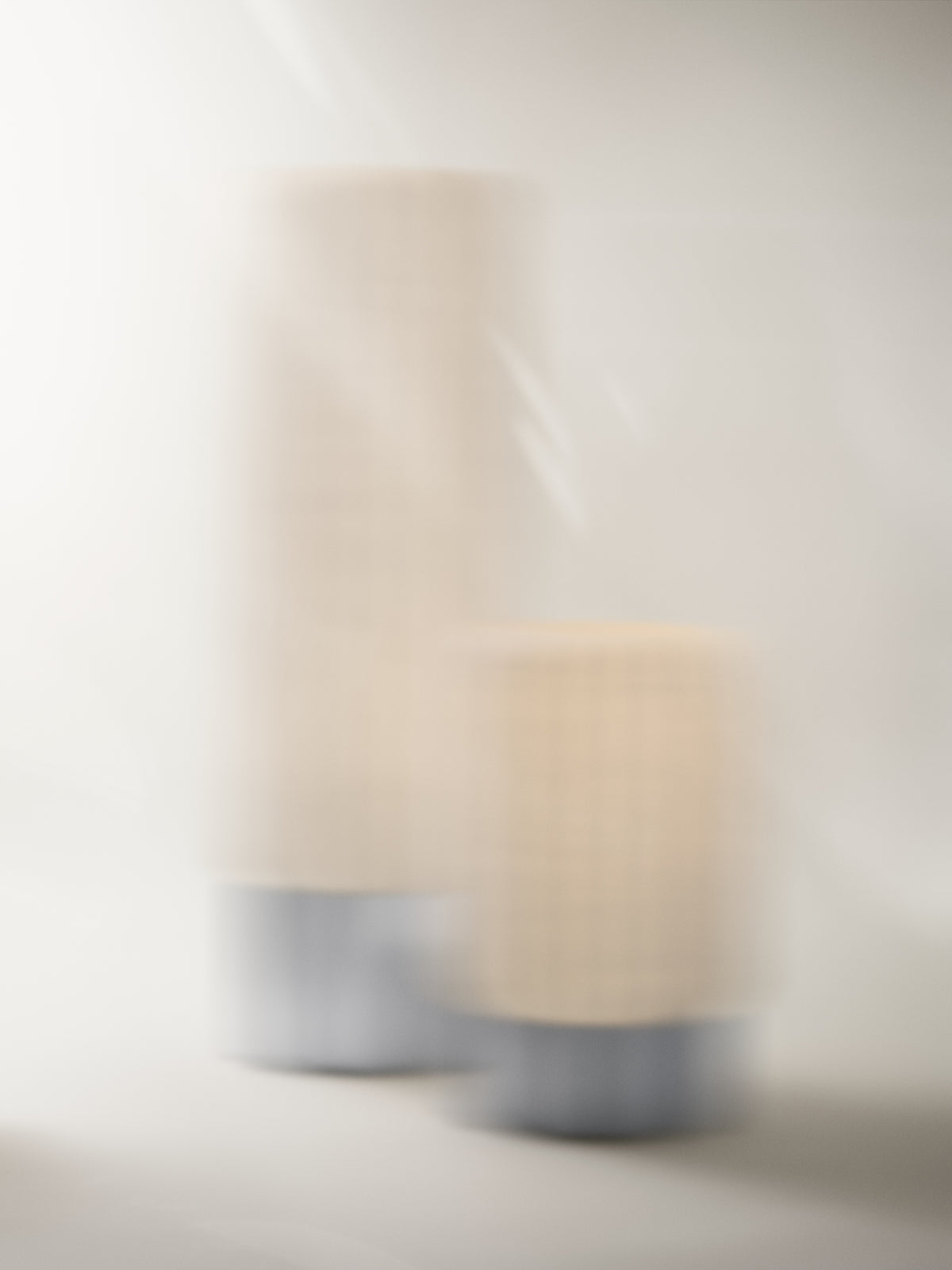 Pholc Meter cocoon floor lamp by Maria Bruun and Anne Dorthe Vester – several finishes, studio view (4)