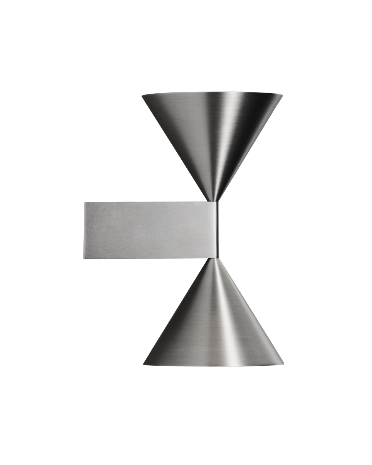 Pholc Apollo wall light by Broberg & Ridderstråle – Apollo 24 (double cone) Aluminum, product view (3)