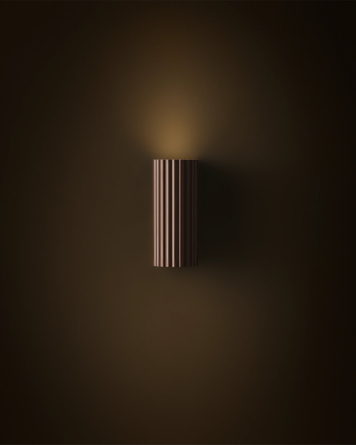 Pholc Donna wall light by Nina Jobs and Stina Sandwall – Chestnut, studio view