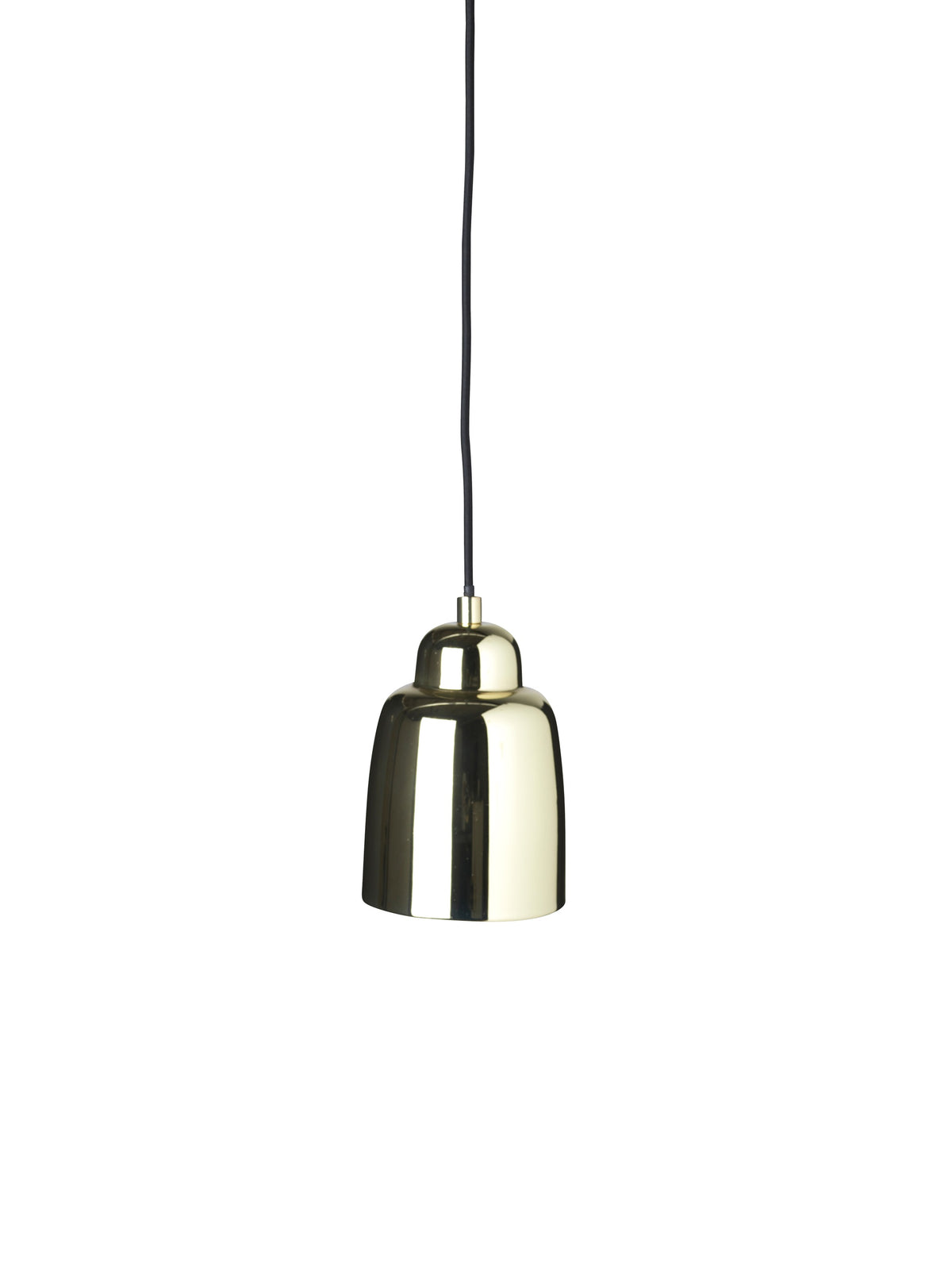 Pholc Champagne mini pendant light by Monika Mulder – Shiny Gold, product view