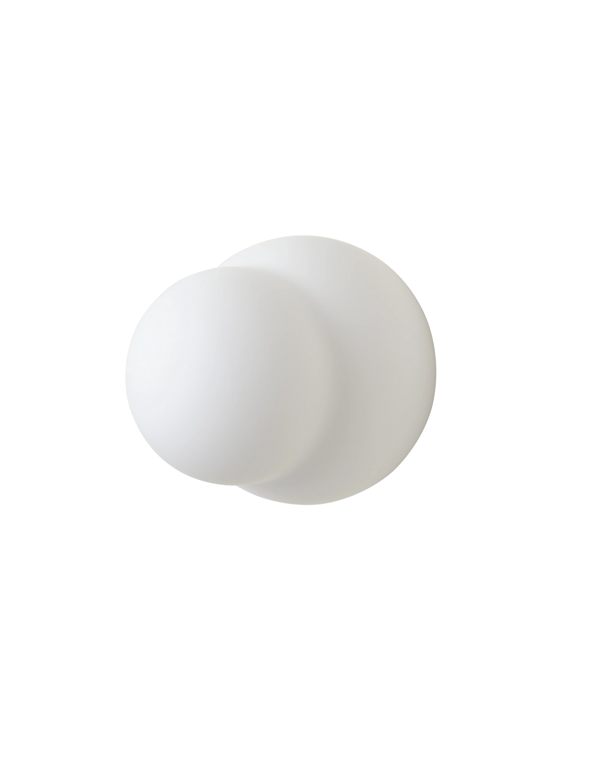 Pholc Fall opal glass wall light by John Astbury – Opal, product view (3)