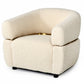 Divani Casa Gannet Glam Beige Fabric Chair