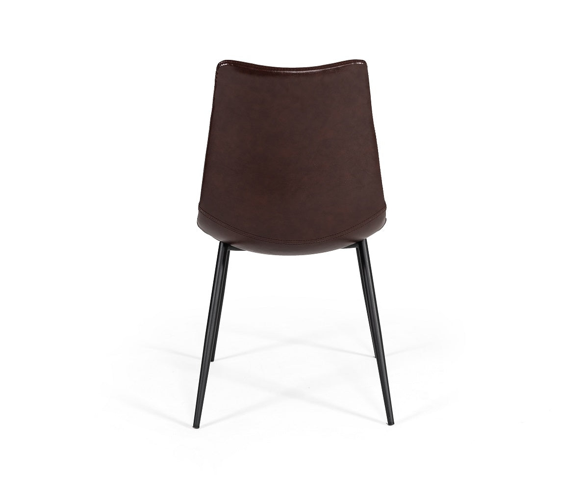 Gilliam Modern Brown Dining Chair Set of 2