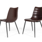 Gilliam Modern Brown Dining Chair Set of 2