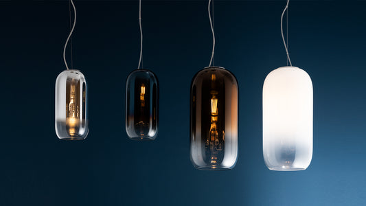 Artemide Gople Pendant Light in a room setting