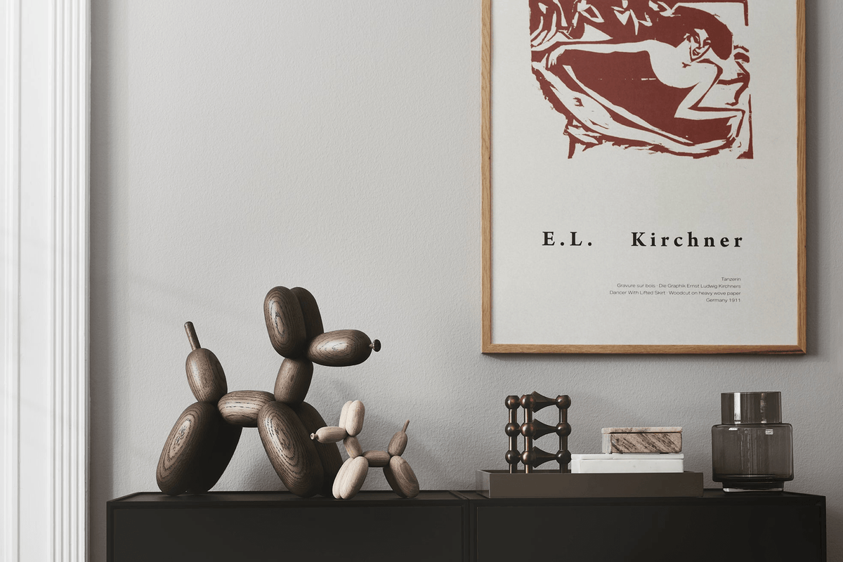 Boyhood Ballon d’Og wooden figure in oak, Small (image 15)