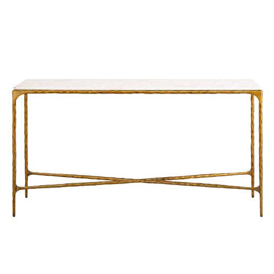 Seville Forged Console Table Antique Brass by Elk