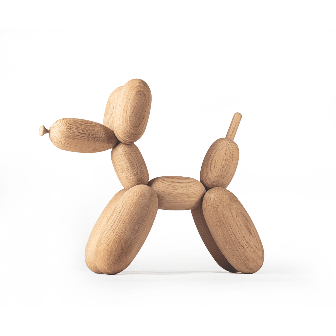 Boyhood Ballon d’Og wooden figure in oak, Large (image 19)