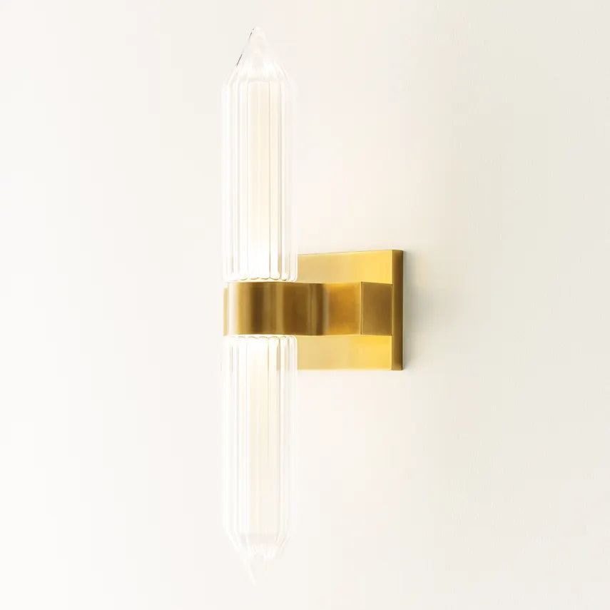 Langston 18-inch LED Crystal Wall Sconce by Visual & Comfort & Co