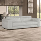 Lamod Italia Icon Modern Italian Grey Leather Sofa Bed
