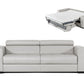 Lamod Italia Icon Modern Italian Grey Leather Sofa Bed