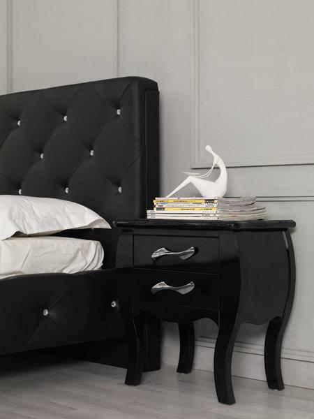 Monte Carlo Black Nightstand