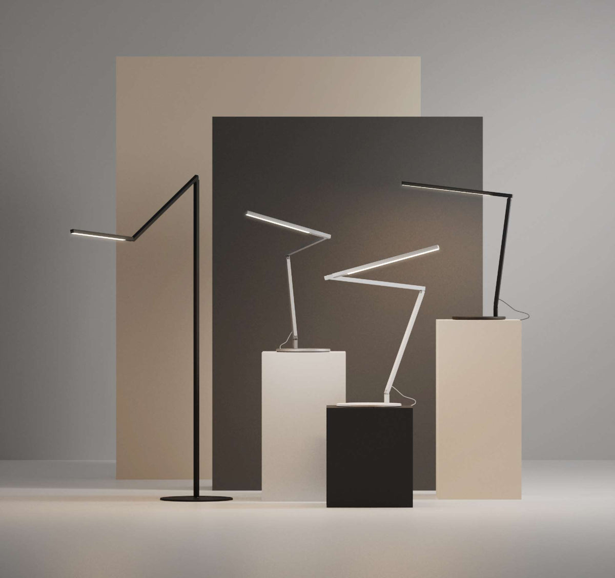 Koncept Z-Bar Solo Gen 4 LED Desk Lamp in a room setting, photo 3