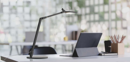 Koncept Splitty Reach Pro Gen 2 LED Desk Lamp in a room setting