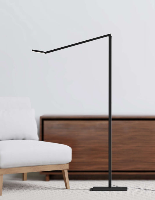 Koncept Focaccia LED Floor Lamp in a room setting
