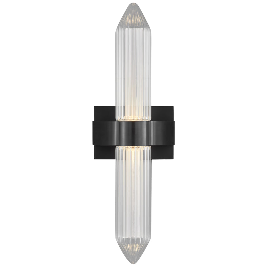 Langston 23 Crystal Glass LED Wall Sconce Dimmable by Visual & Comfort & Co