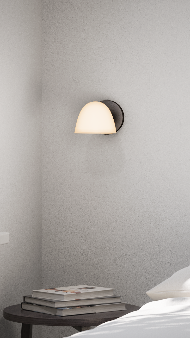 Fuse Single Wall Lamp, shown in an interior (43)