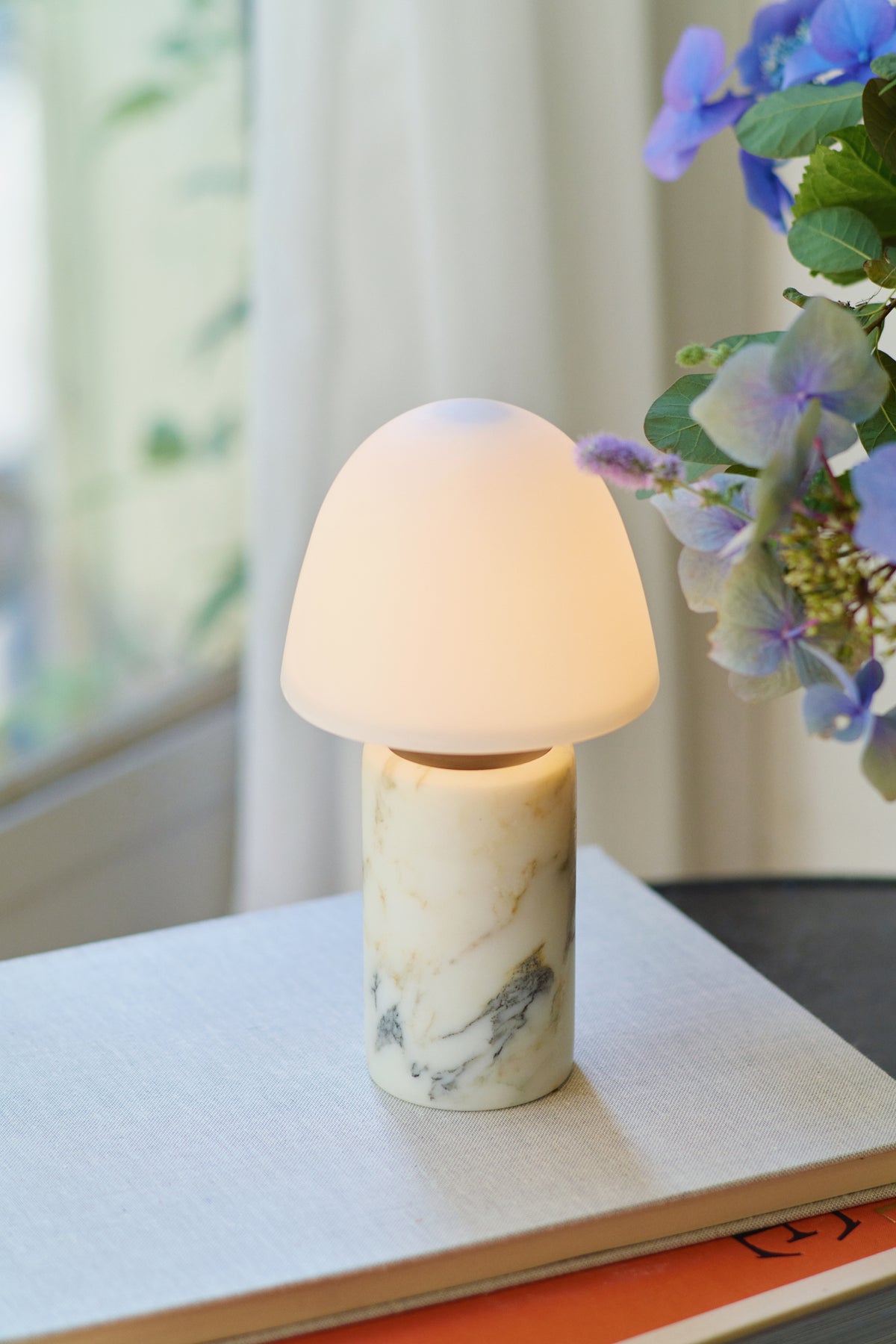 Fuse Portable Lamp, shown in an interior (100)