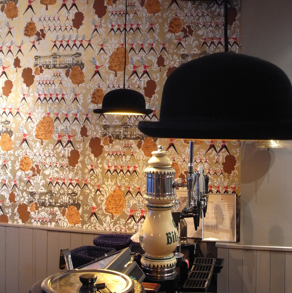 Innermost Jeeves pendant light by Jake Phipps – in a café