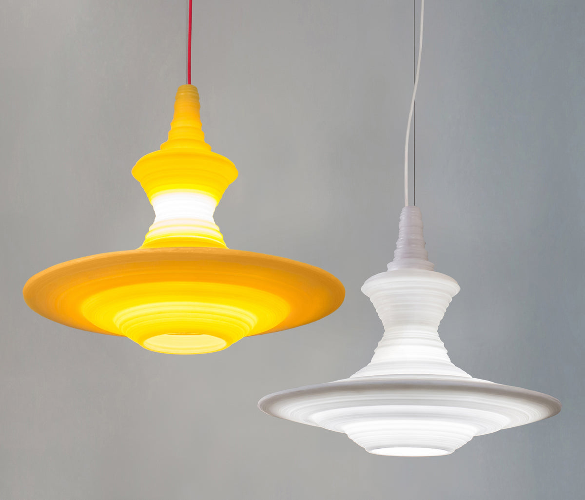 Innermost Stupa resin pendant light by Freshwest – view (5)