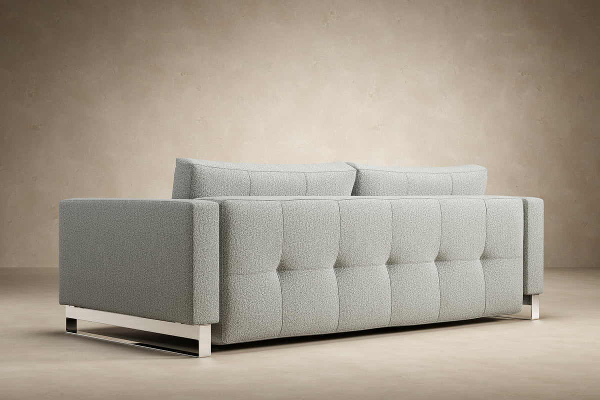 Innovation Living Cassius D.E.L. Queen Sofa Bed product photo, Melange Grey – view 3