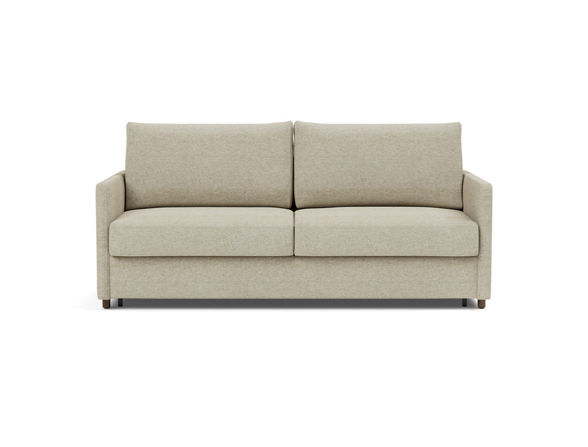 Innovation Living Neah King Sofa Bed with Slim Arms in Halifax Antique (366), front view