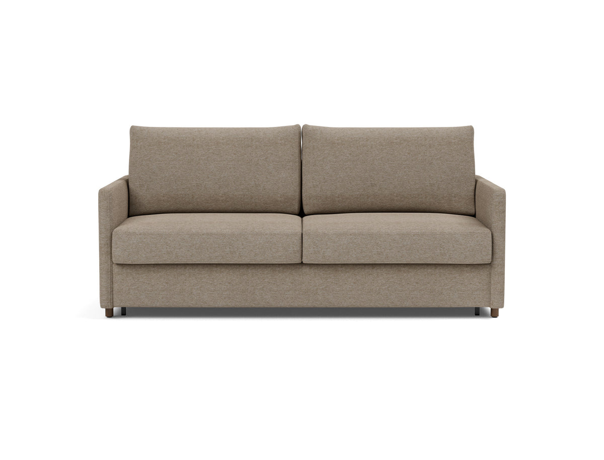 Innovation Living Neah King Sofa Bed with Slim Arms in Halifax Wicker (367), front view
