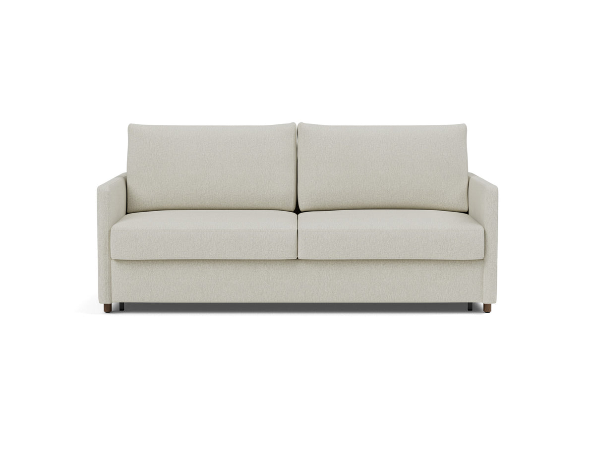 Innovation Living Neah King Sofa Bed with Slim Arms in Mixed Dance Natural (527), front view